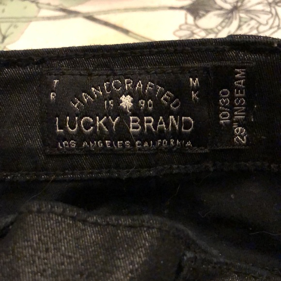 Lucky Brand Charlie Super Skinny Coated Jeans - Picture 8 of 16